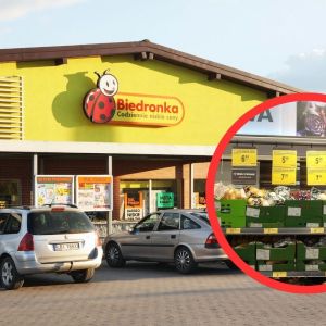 Przecena dyni w Biedronce