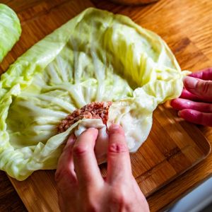 zawijanie gołąbków