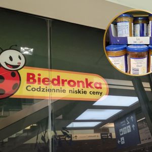 mus jabłkowy ze słonym karmelem z Biedronki