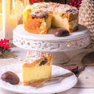 świąteczny sernik z pierniczkami