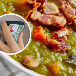 suszony zielony groch