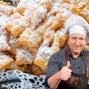 ciasto na faworki Remigiusza Rączki