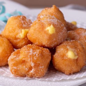 minipączki podwójnie waniliowe