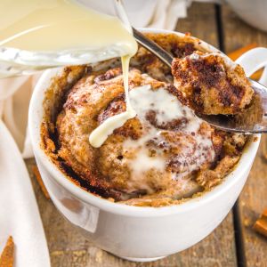 pieczona owsianka cynamonkowa