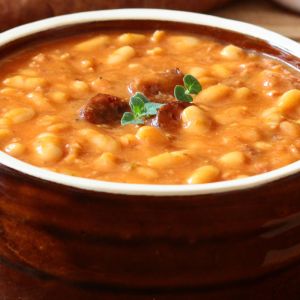 zagęszczanie fasolki po bretońsku puree z ziemniaka i jabłka