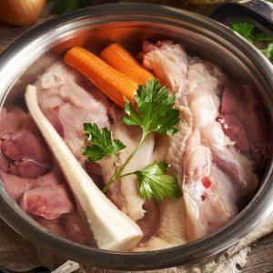 Błąd: gotowanie rosołu pod przykrywką