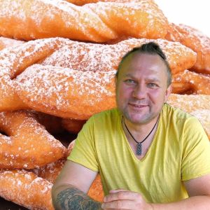 faworki drożdżowe Tomasza Strzelczyka