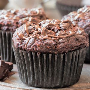 czekoladowe babeczki na Dzień Kobiet