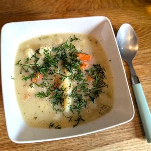 domowa zupa kalafiorowa