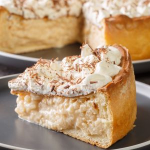 puszyste ciasto z kremem