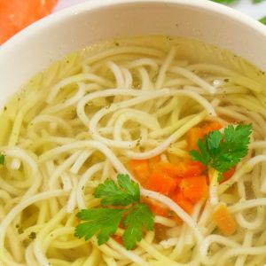 Zbyt tłusty rosół