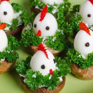 faszerowane jajka na Wielkanoc - galeria