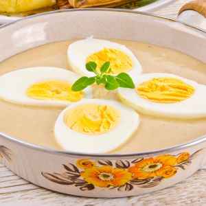 sos musztardowy na ciepło