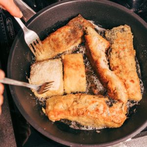 smażenie ryby 70/30