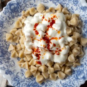 manti pierożki