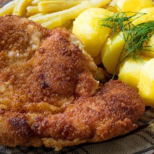 kotlet z kurczaka w panierce