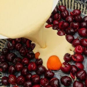clafoutis z wiśniami