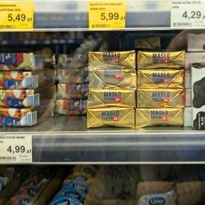 tanie polskie masło - burza w Czechach