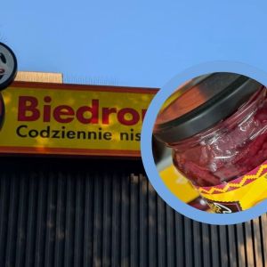 czerwona cebula marynowana z Biedronki