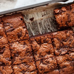 Brownie z serka wiejskiego