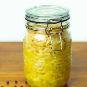 Kapusta w oliwie