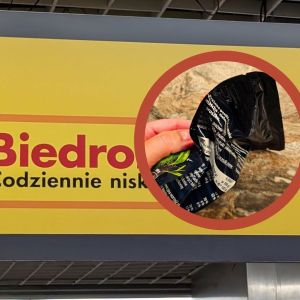 pestki dyni z matchą z Biedronki