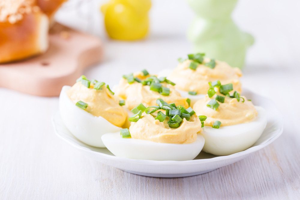 Jajka faszerowane twarożkiem