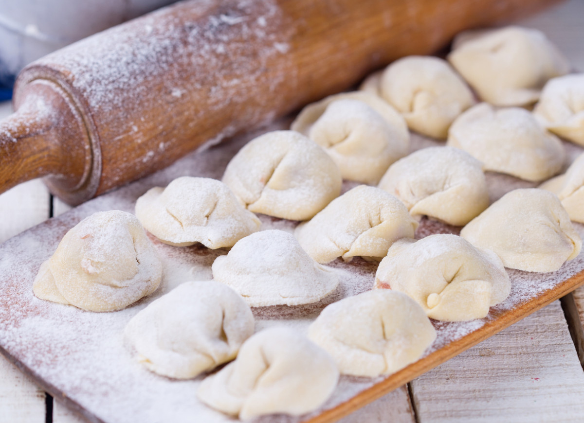 Ciasto na uszka z masłem