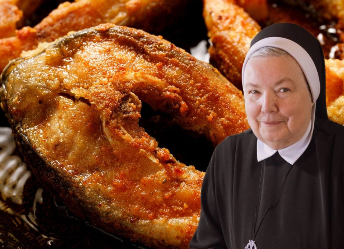 smażony karp siostry Anastazji