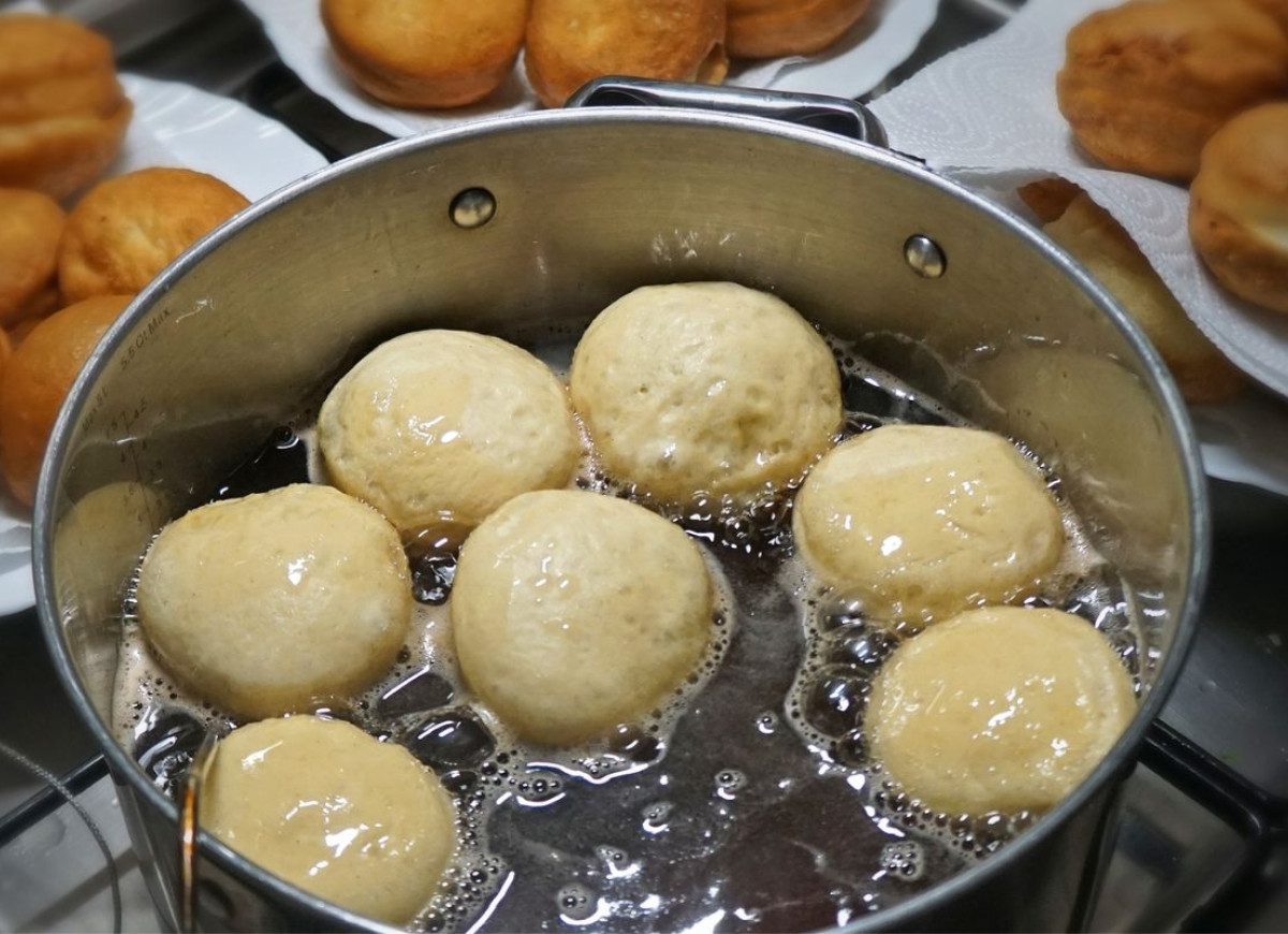 pączki wychodzą za twarde