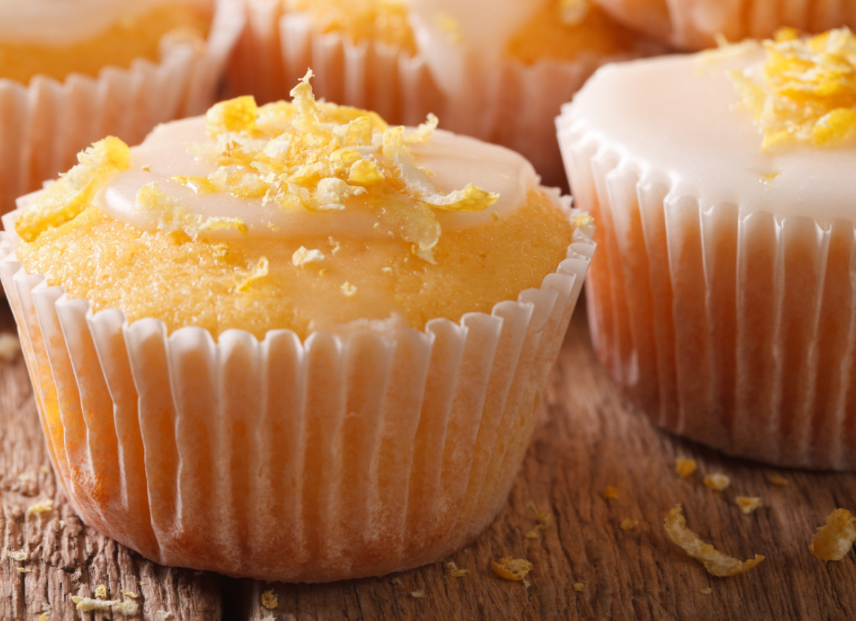 babeczki z cytrynowym sercem