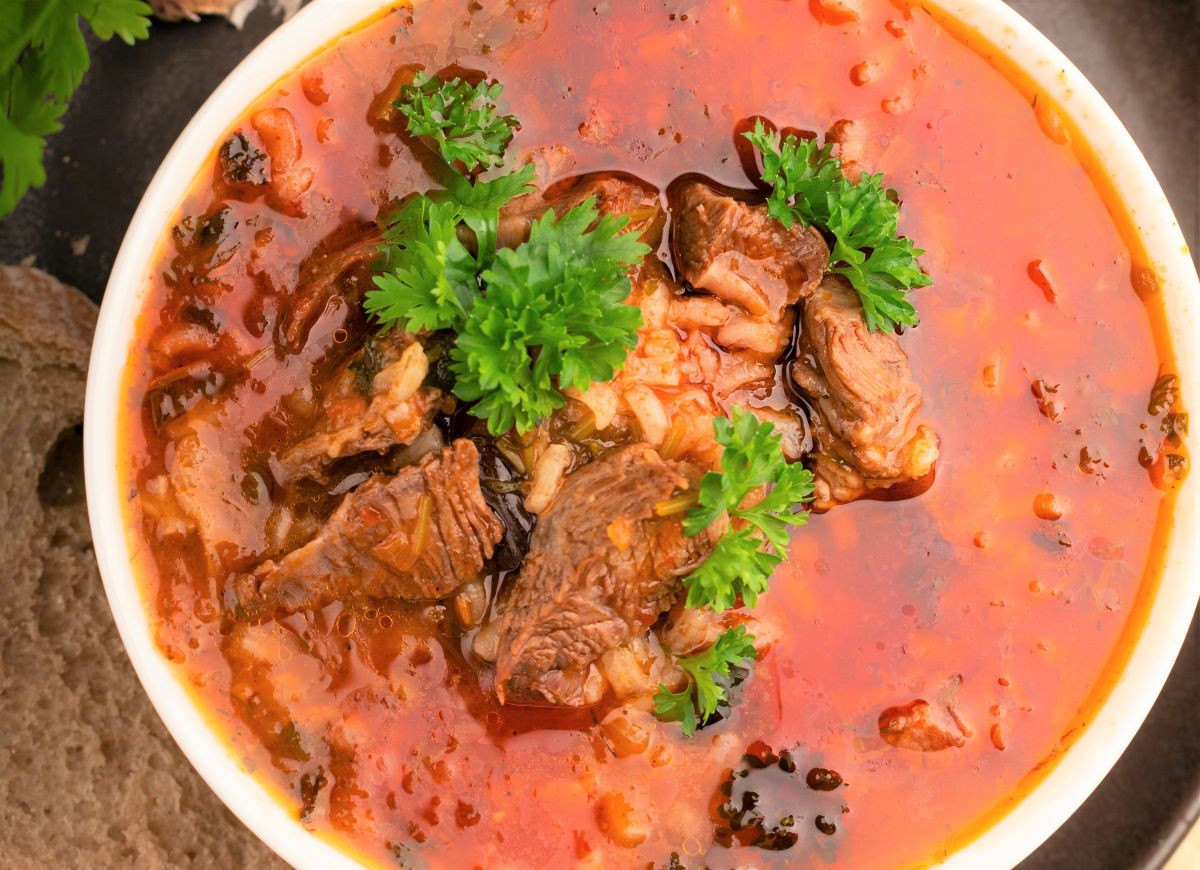 gruzińska zupa charczo