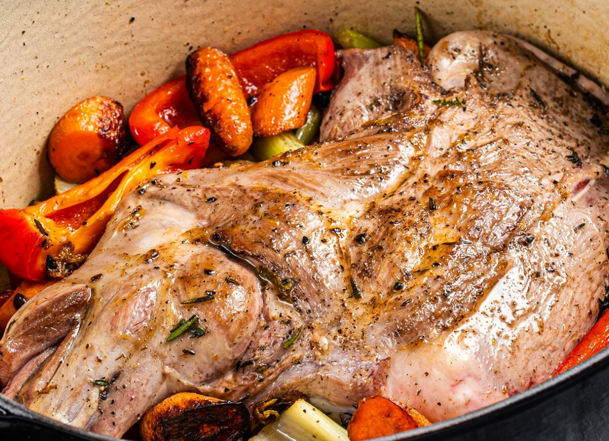 pieczeń z łopatki jagnięcej