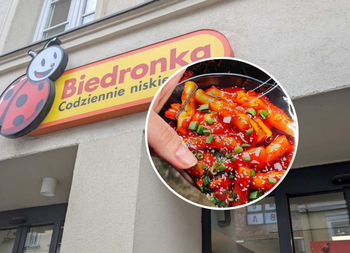 sos koreański z Biedronki