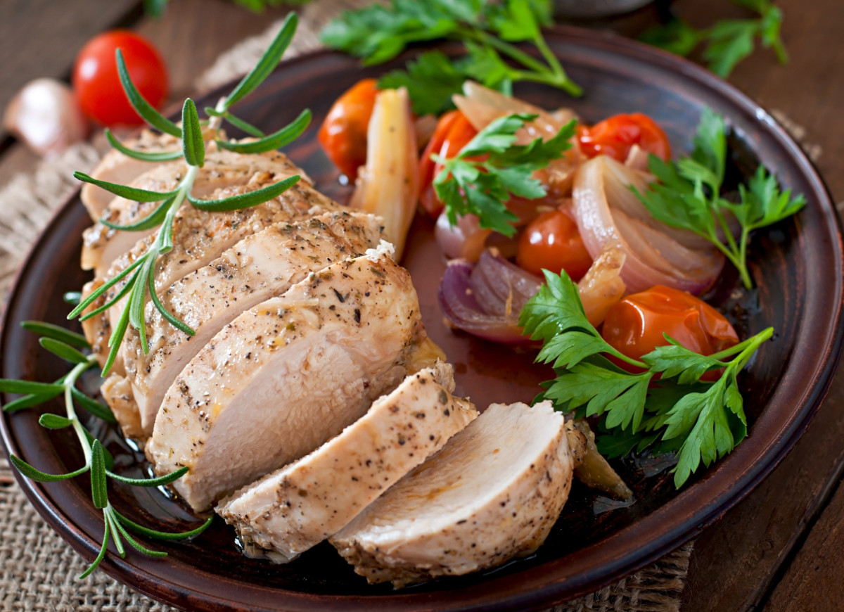 pieczony filet z kurczaka