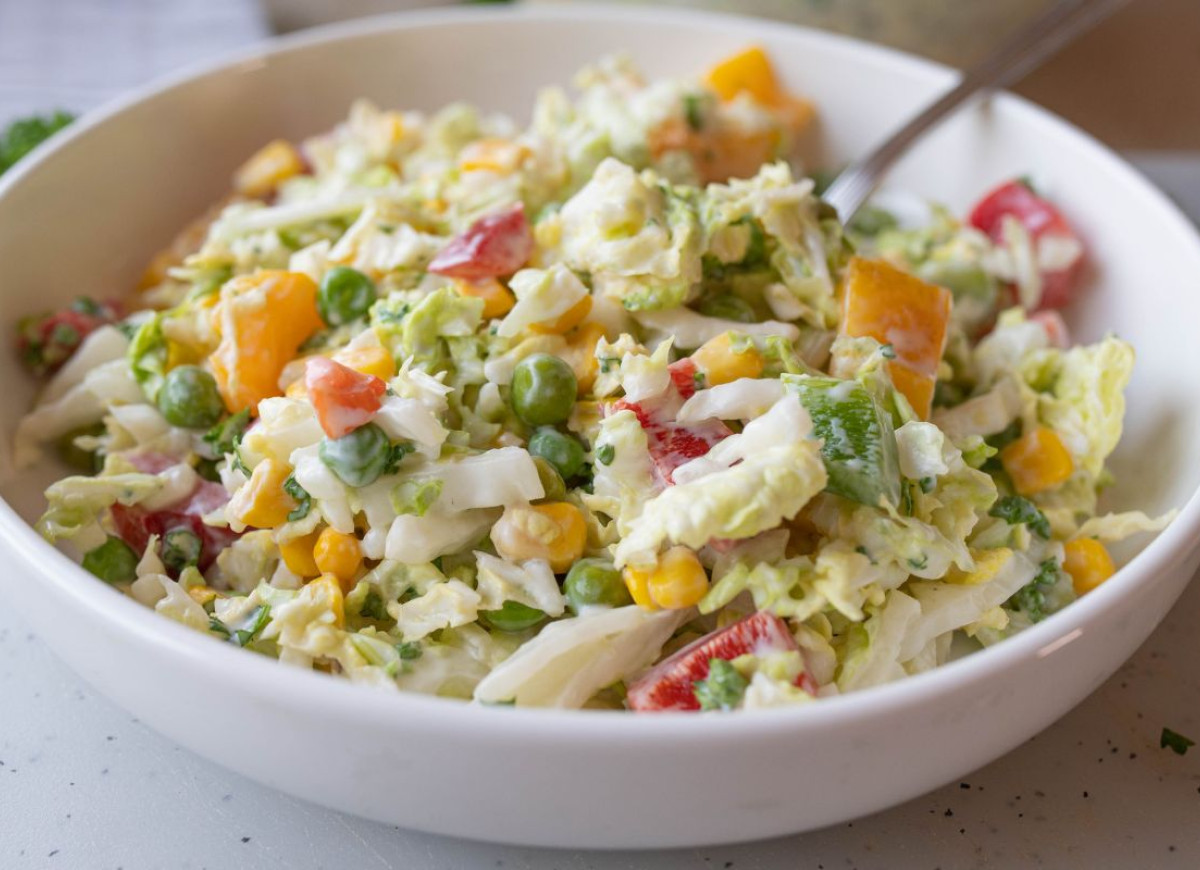 6-minutowa surówka z kapusty pekińskiej