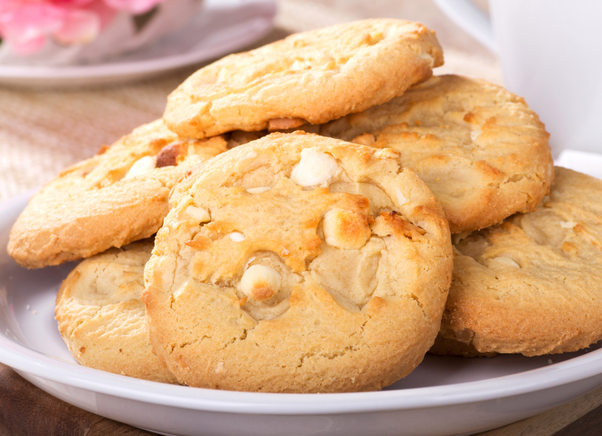 Ciasteczka z białą czekoladą