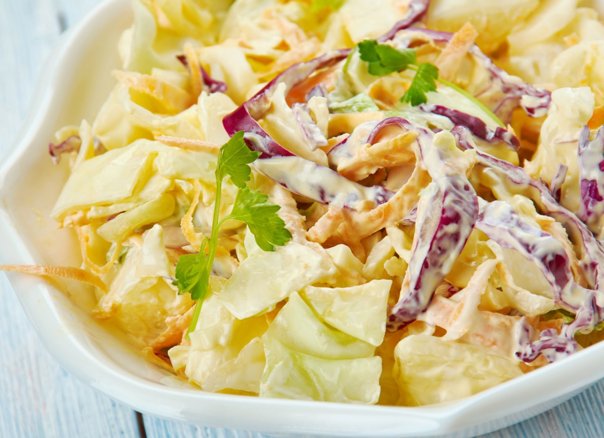 surówka z kapusty białej i czerwonej