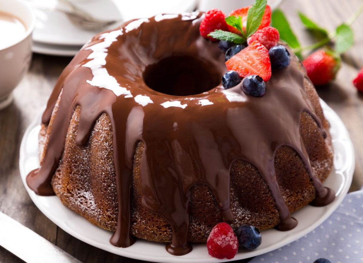 lustrzana polewa czekoladowa