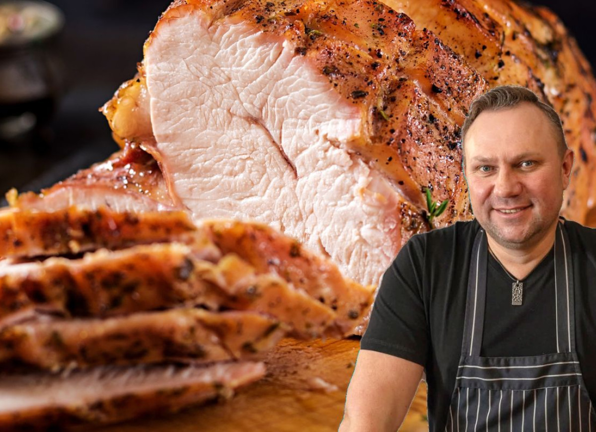 pieczona szynka wielkanocna Tomka Strzelczyka