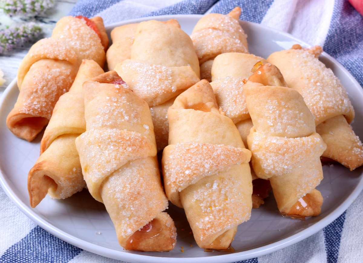 rogaliki ekspresowe 4-składnikowe