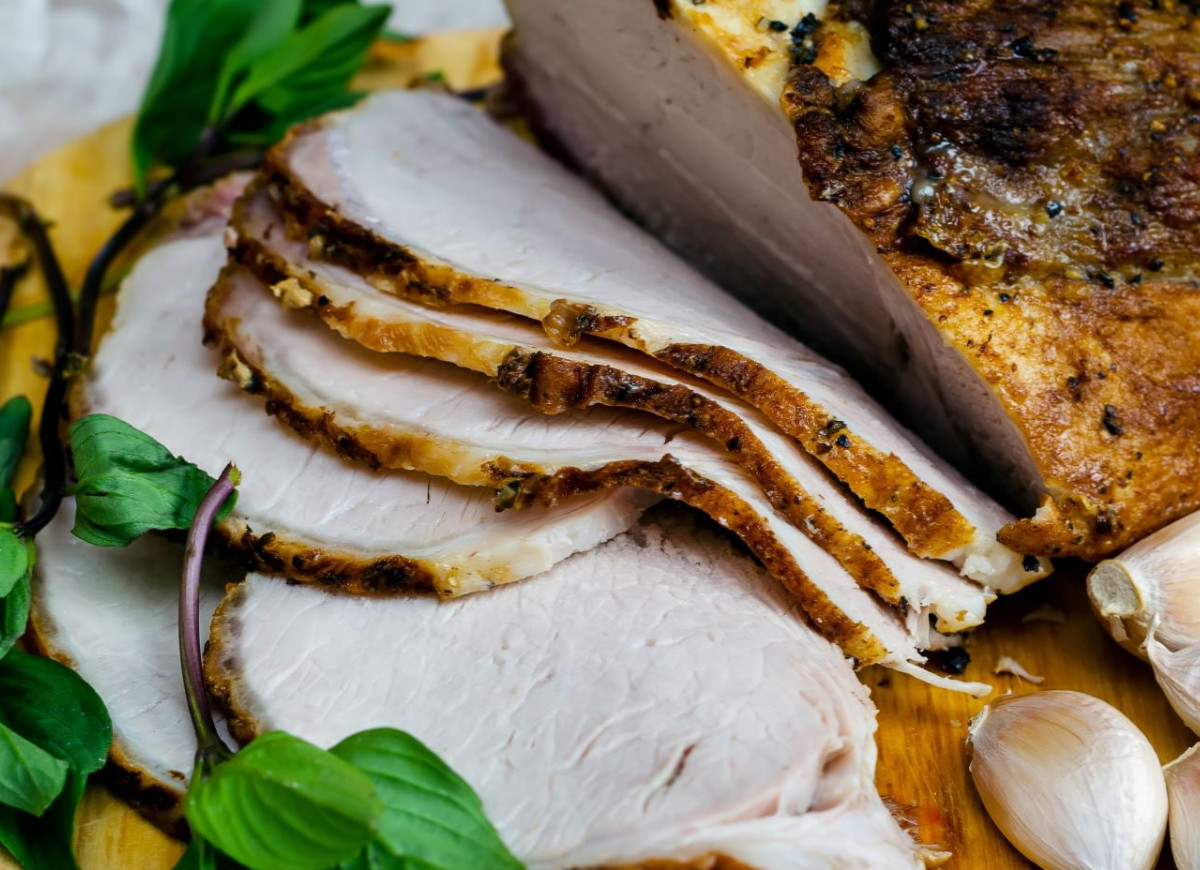 schab w marynacie jogurtowej