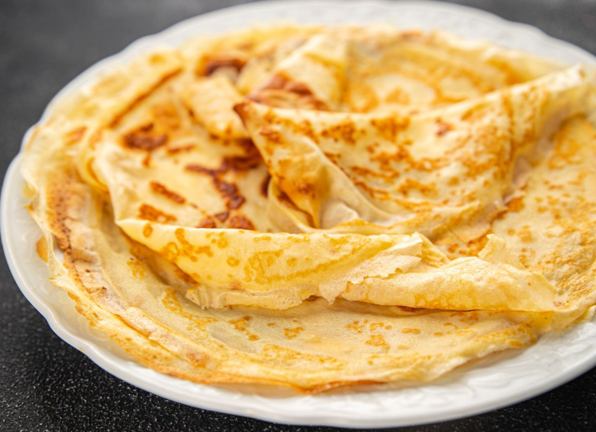 2-składnikowe naleśniki z żelatyną