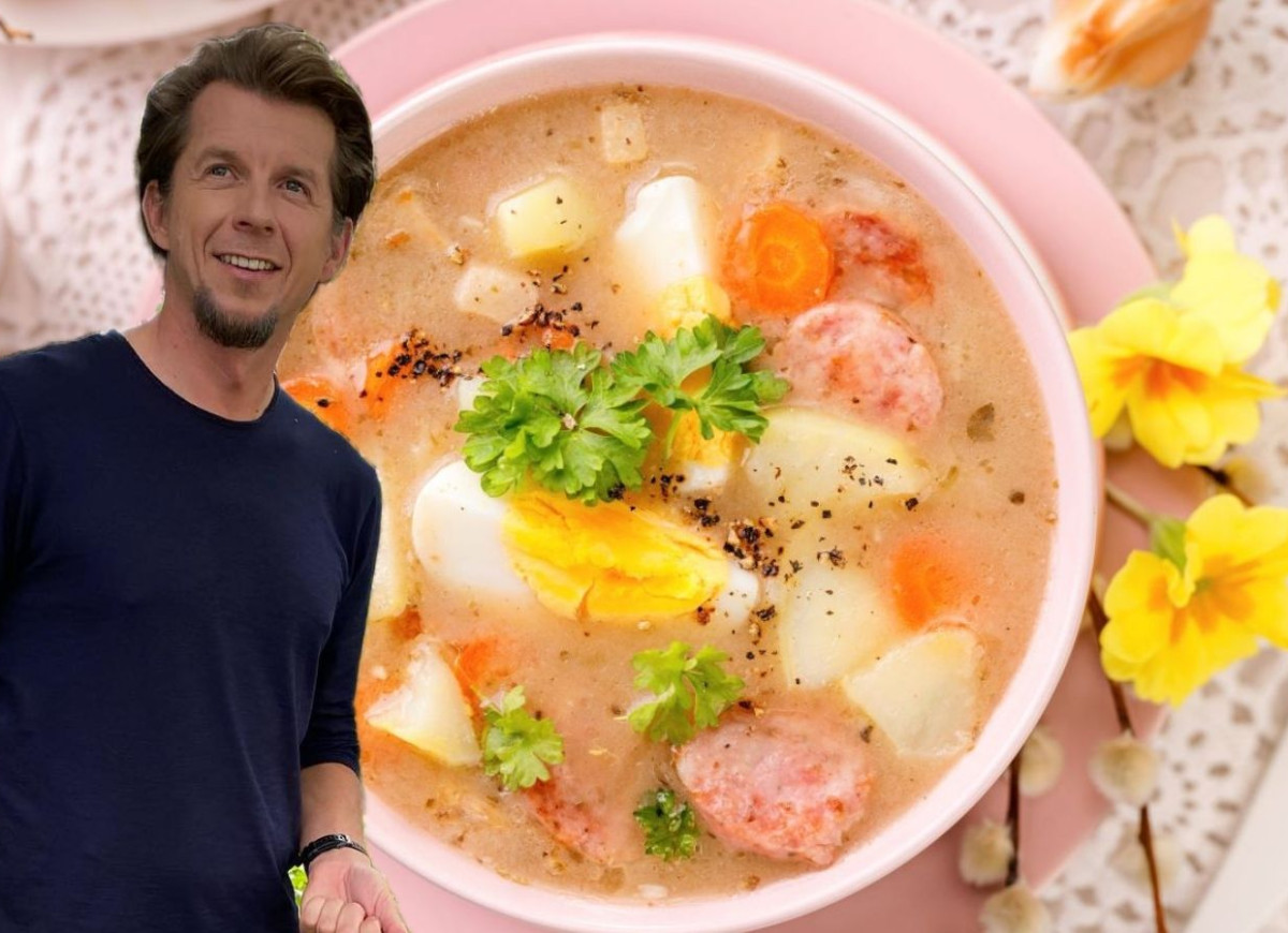 barszcz biały Karol Okrasa