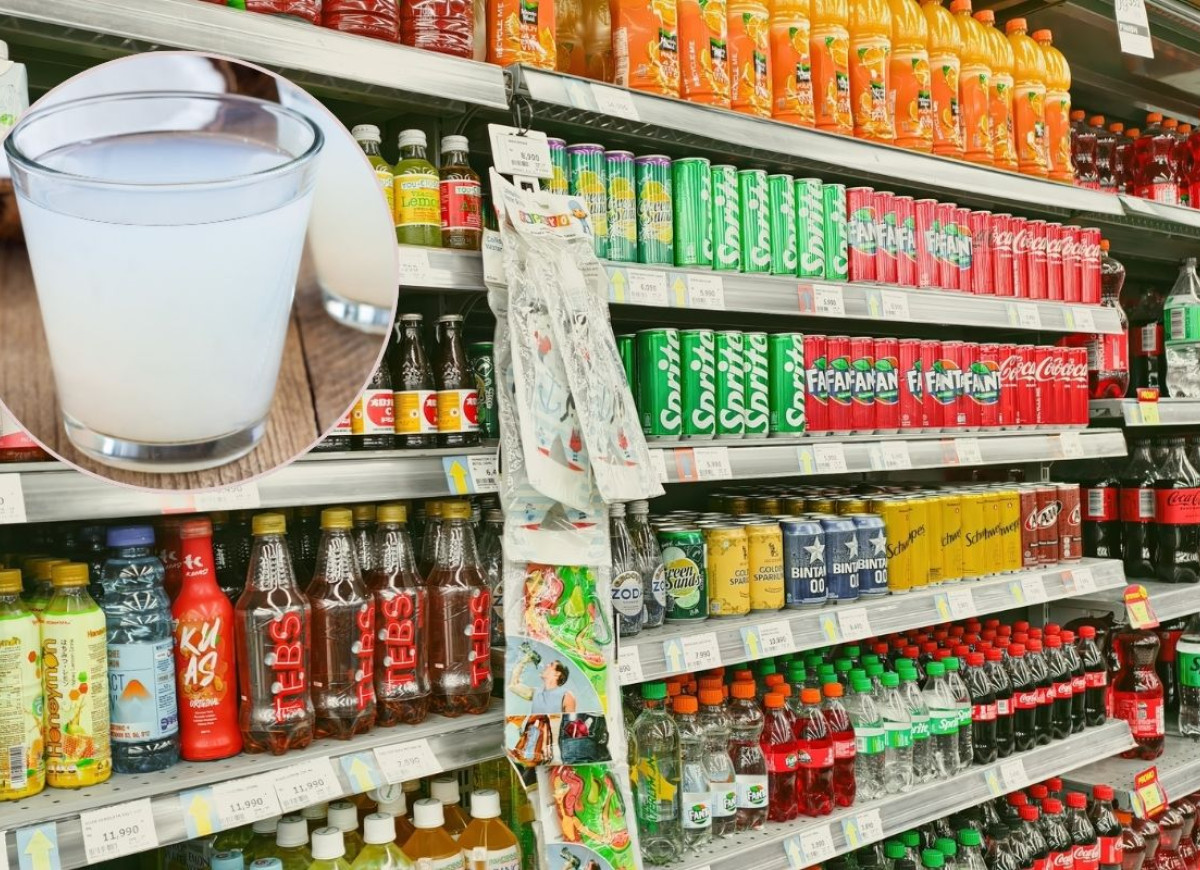 woda kokosowa w sklepie