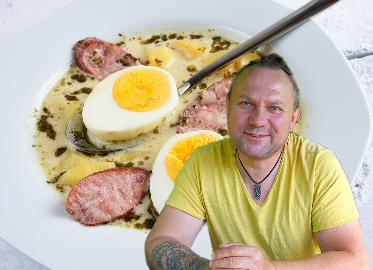 żurek Strzelczyka na żeberkach