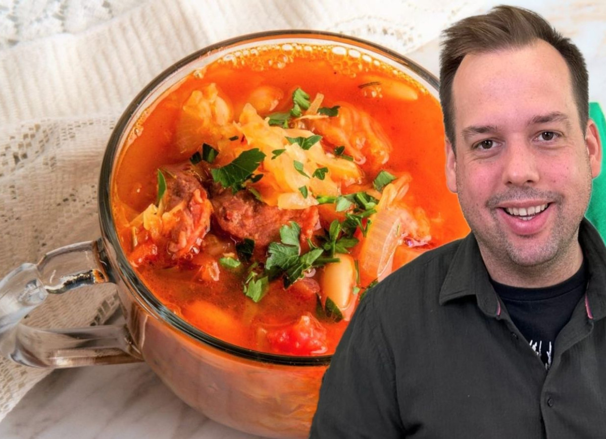 kapuśniak z młodej kapusty Kuronia