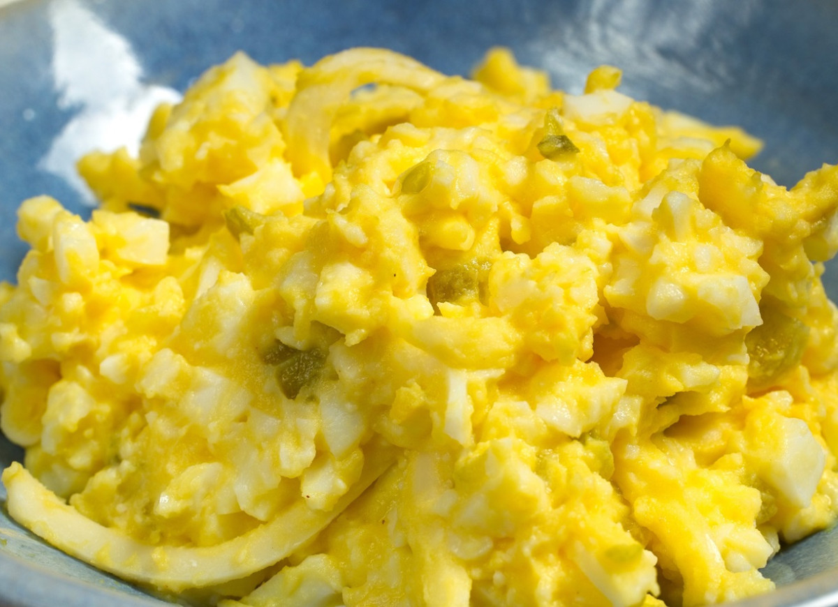 sałatka jajeczna z kaparami