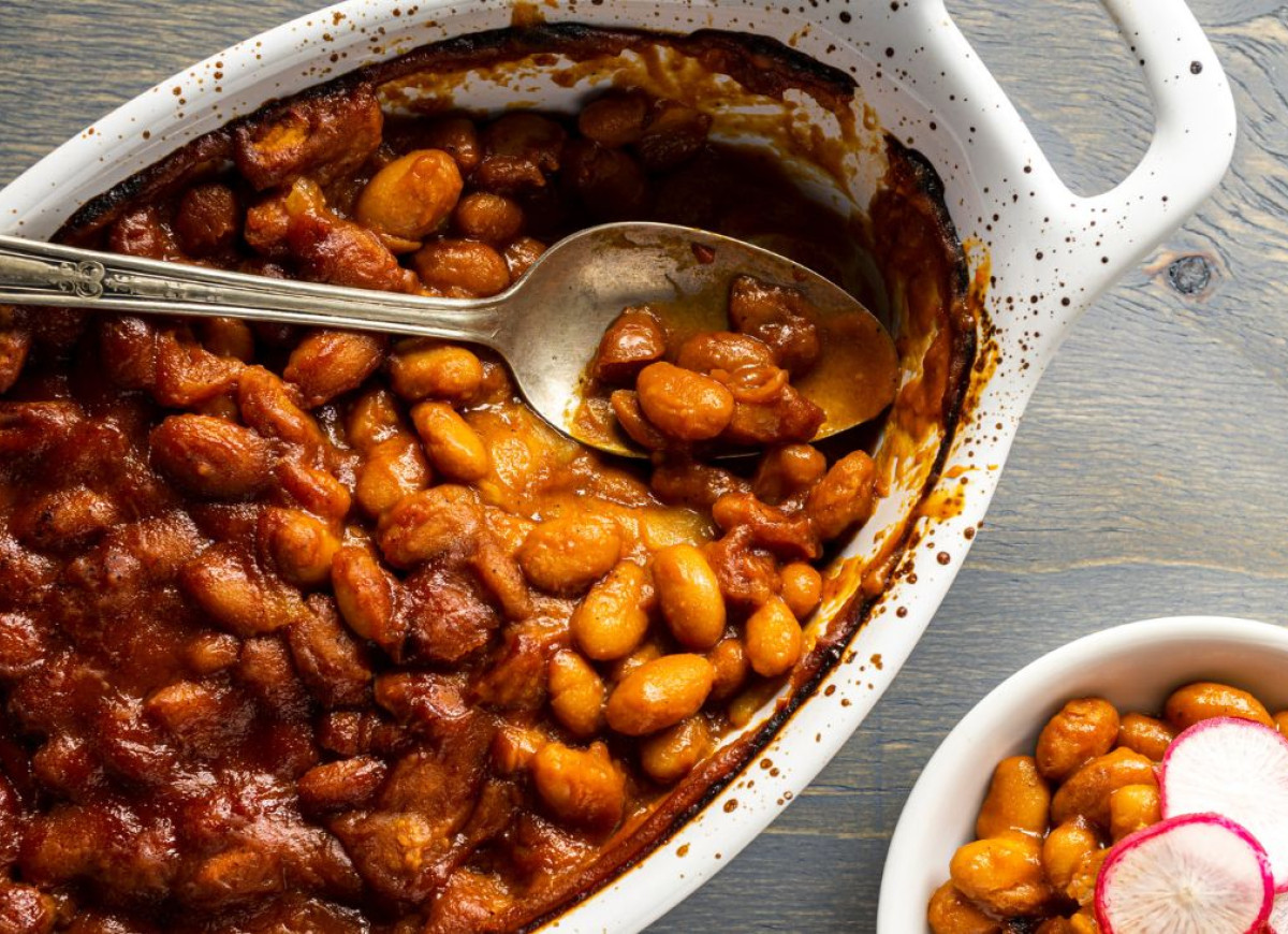 fasola Piękny Jaś pieczona po grecku