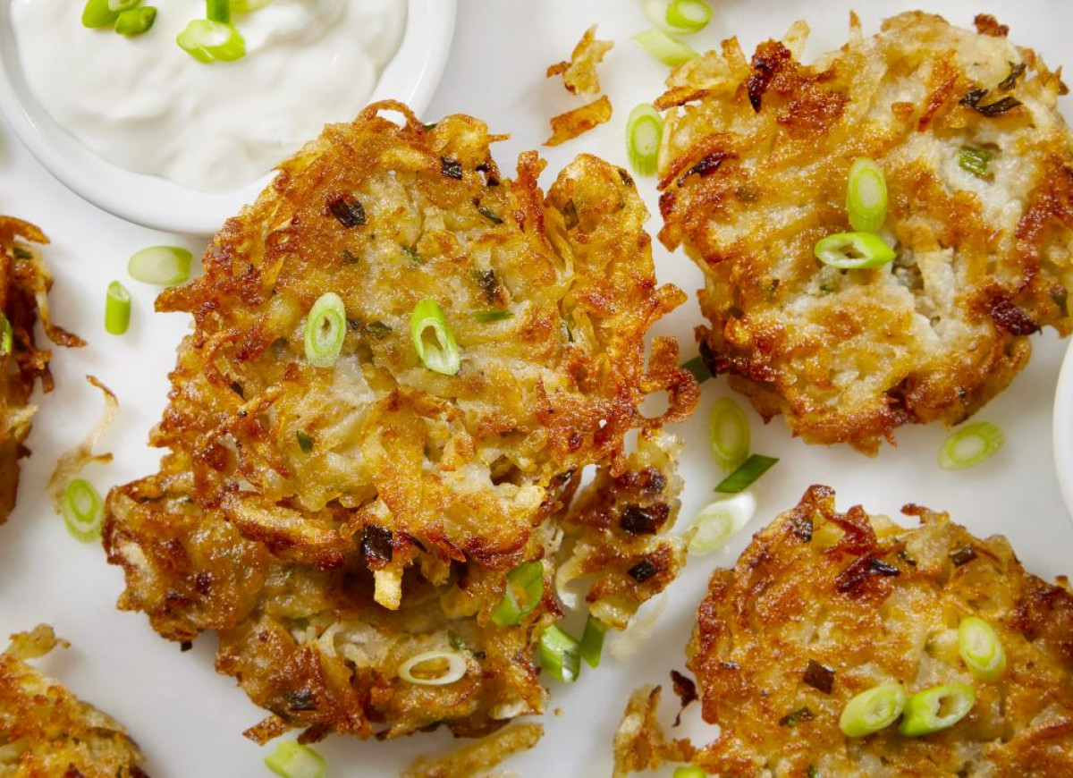 placki ziemniaczane z kimchi